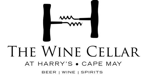 The Wine Cellar Logo Black Montreal Beach Resort