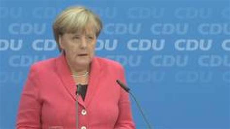Angela Merkel Das Bedeutet „wir Schaffen Das“ Für Die Kanzlerin