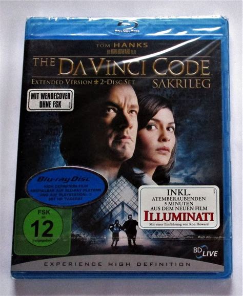 THE DA VINCI CODE SAKRILEG Tom Hanks 2 Disc NEU Kaufen Auf Ricardo