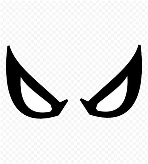HD Spiderman Character Eyes PNG | Citypng
