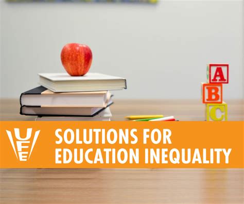 Solutions For Education Inequality United For A Fair Economy