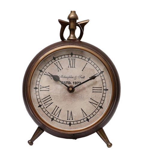 Magical, meaningful items you can't find anywhere else. Home Decor - CC Interiors Antique Brass Clock
