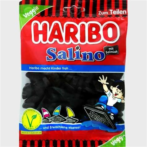 Haribo Salino Salmiak Licorice 175g To Order From Germany