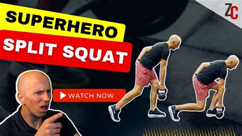 Superhero Split Squat Youtube