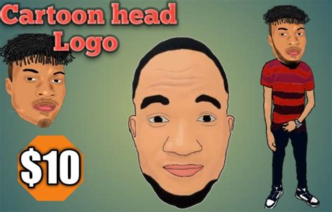 Draw And Cartoon Any Type Of Head Logo Big Head Cartoon Or Avatar By