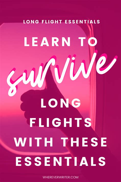 Learn Out To Survive Long Airplane Flights By Getting These Essentials
