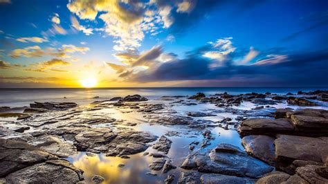 Glorious Sunrise 3840x2160 Hd Nature Wallpapers Ocean Wallpaper