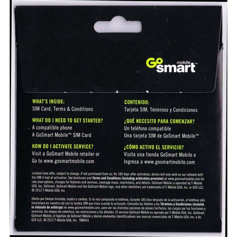 Maybe you would like to learn more about one of these? T-Mobile Gosmart Prepaid Sim Card Activation Kit