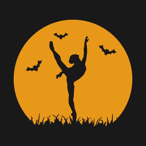 Halloween Dancer Spooky Dance Silhouette Dancer T Shirt Teepublic