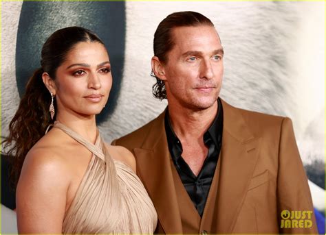 Matthew McConaughey Is Joined By Wife Camila Alves At Sing Premiere Photo Bono