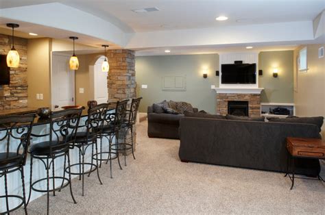 What is a basement called? Finished Basements - Modern - Basement - Other - by ...
