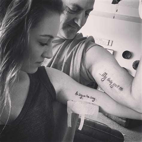 32 Creative Father Daughter Tattoos Tattoos Pinterest Father