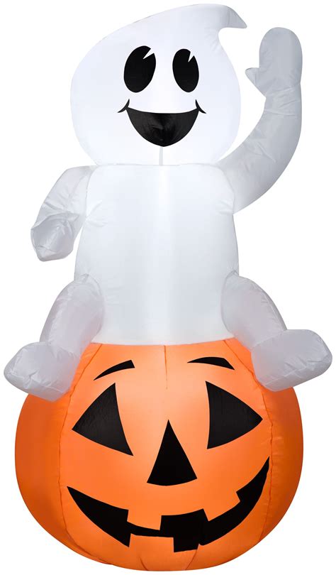 Airblown 35 Foot Height Halloween Inflatable Baby Ghost Sitting On