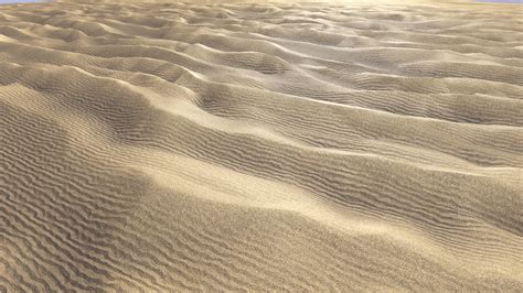 3d Model Dunes Low Poly Sahara Terrain Ground Sand Egypt Desert Pbr Vr