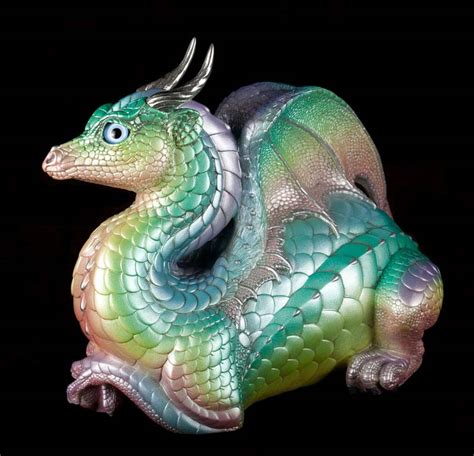 Lap Dragon Pastel Rainbow Windstone Editions