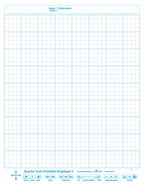 Quarter Inch Printable Graphpads 1 4 Rohan Kapoor