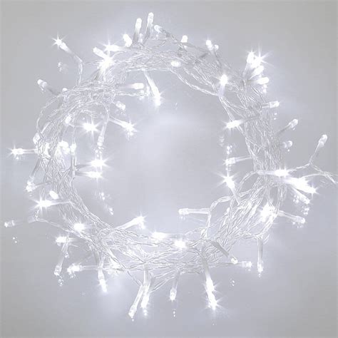Led String Fairy Lights Cold White Battery Operated