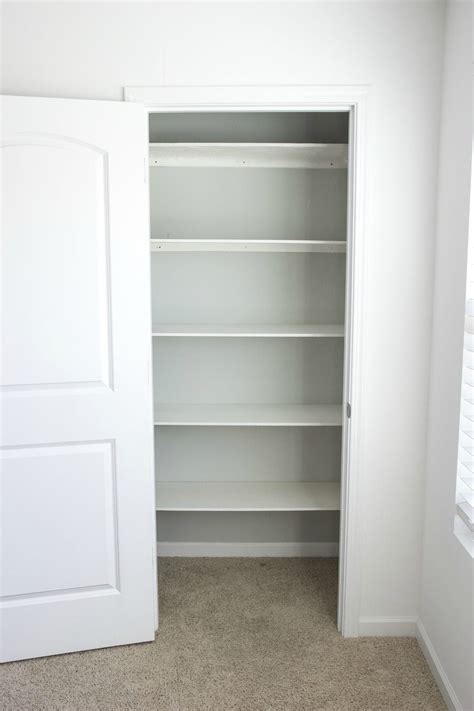 These closet shelves are affordable to make and are a great solution to help get your closets organized. How to Organize a Craft Closet