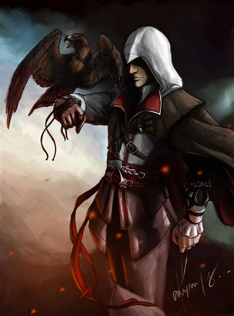 Ezio Assassins Creed By Crazypalette On Deviantart