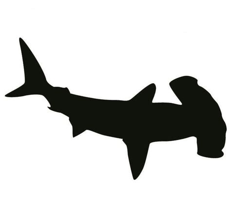 Shark Silhouette Silhouette Tattoos Animal Silhouette Shark Drawing