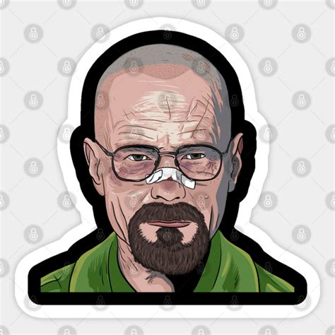 Walter White Breaking Bad Walter White Heisenberg Sticker Teepublic