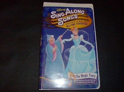 Sing Along Songs The Magic Years Disney English Vhs Ebay