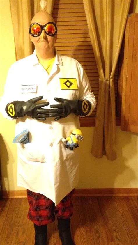 Despicable Me Costume Dr Nefario Scientist Costume Minion