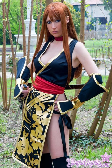 Kasumis New Black Costume From Dead Or Alive Cosplay My Game