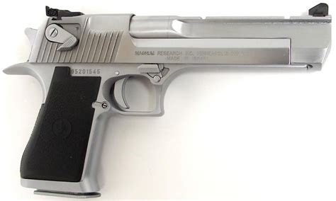 Imimagnum Research Desert Eagle 50 Ae Caliber Pistol Brushed Chrome