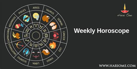 Weekly Horoscope Common Week Eng Hari Ome