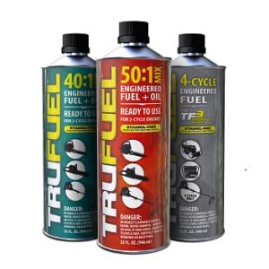 This mixture results in both engine combustion and lubrication. Amazon.com: TruFuel 2-Cycle 50:1 Pre-Blended Fuel for ...