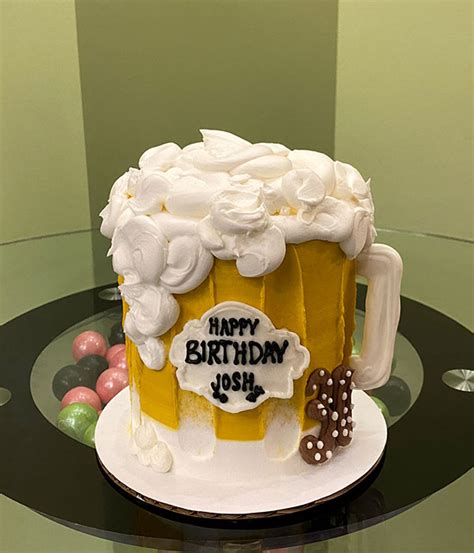 Beer Mug Shaped Cake Classy Girl Cupcakes