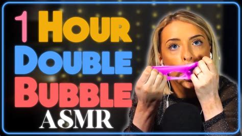 Asmr 1 Hour Gum Chewing Chewing Gum Bubble Gum Youtube