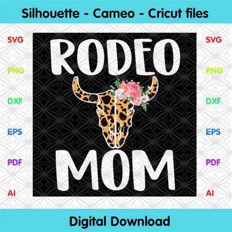 Mothers Day Strong Mom Bull Riders Mailbox Best Mom Rodeo