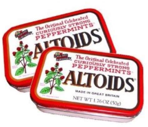 Altoids Tin Peppermint 12 Packs 17 Oz Per Pack Pack Of 3