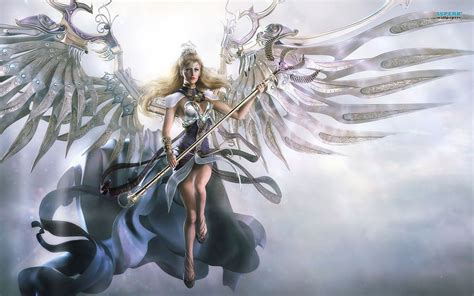 Angel Warrior Girl Wallpapers Wallpaper Cave