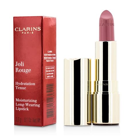 joli rouge long wearing moisturizing lipstick 750 lilac pink clarins fandc co usa