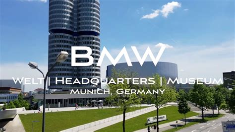 Bmw Welt Museum Headquarters Munich Germany Company Factory