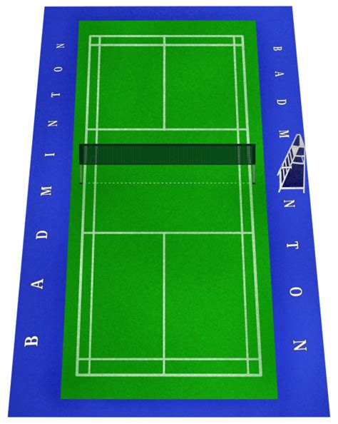 Badminton Court Ibispaint