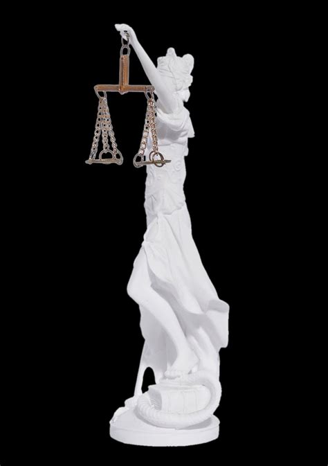 Estatua De Themis Diosa Griega De La Justicia Dama Ciega Etsy España