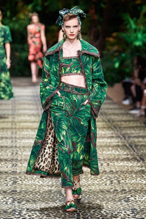 Dolce And Gabbana 夏日幸福感：來自西西里的叢林 Springsummer 2020 Vogue Hong Kong