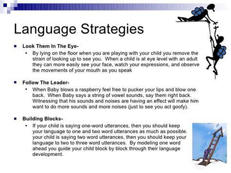 Speech And Language Strategies For Success