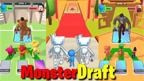 monster draft gameplay walkthrough 1 youtube