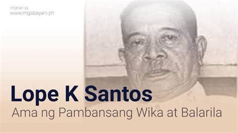 Lope K Santos