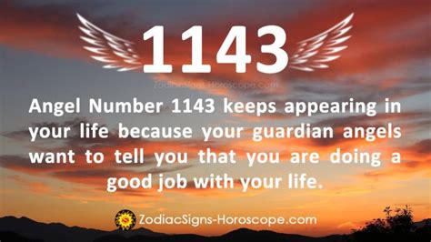 Angel Number 1143 Meaning Keep It Up 1143 Numerology