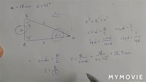 Matematika Pravokutni Trokut Pitagorin Poučak Sinus Kosinus
