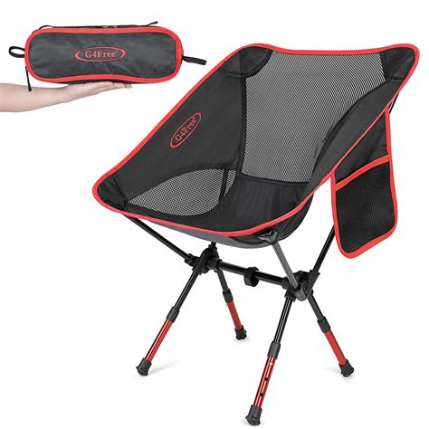 Buy G4free Ultralight Folding Camping Chair Adjustable Height Portable