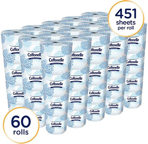 Get A Great Deal On Cottonelle Bulk Toilet Paper Get 60 Rolls Of 451