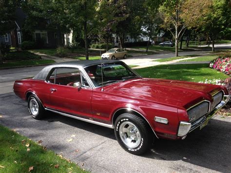 1968 Mercury Cougar 302 Maroon Automatic Excellent Condition Show And
