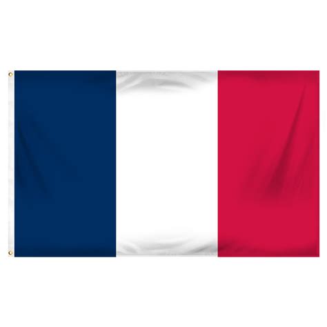 France 3ft X 5ft Nylon Flag